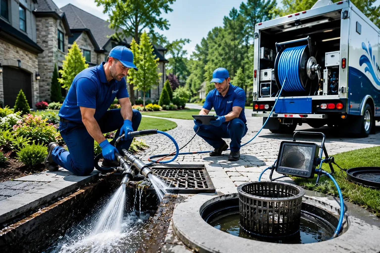 Local outdoor drain cleaning professionals in Chambersburg, PA
